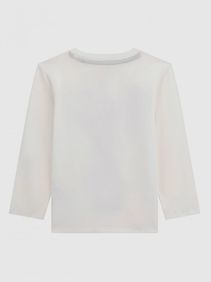 Sueter Nio Blanco Guess