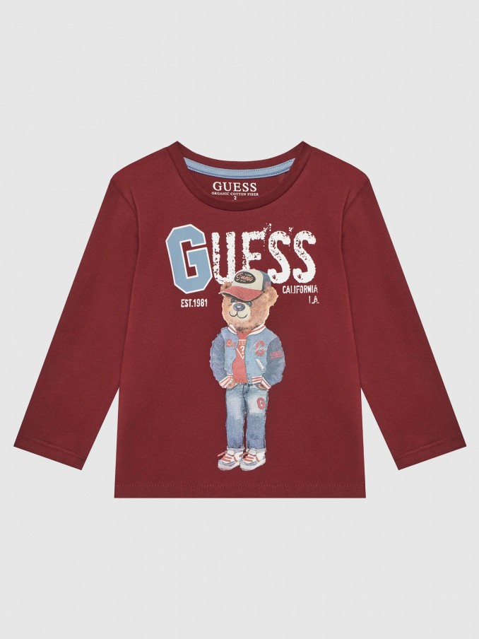 Sueter Nio Burdeos Guess