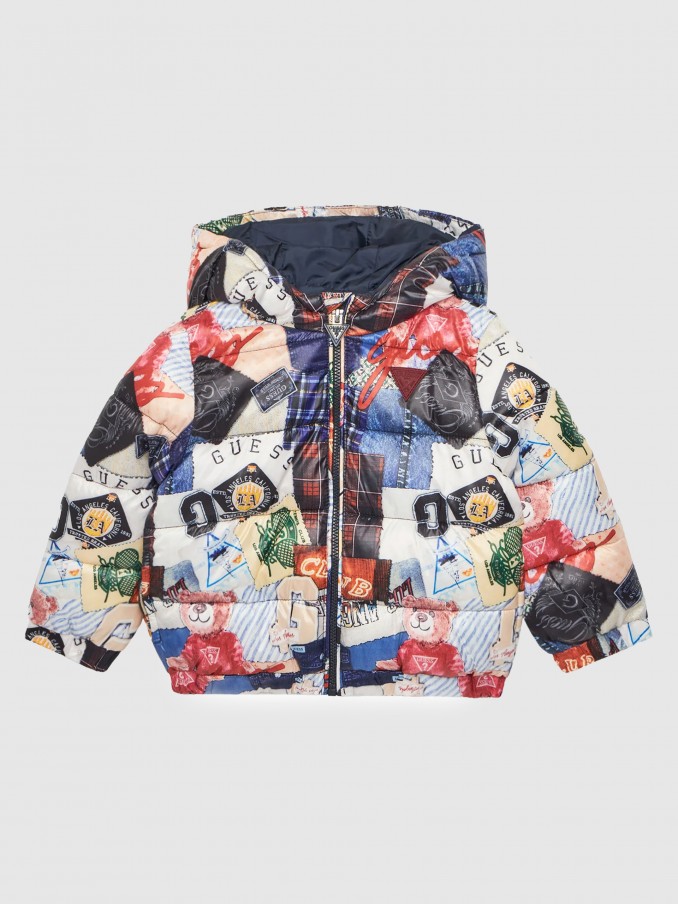 Jacket Boy Print Guess