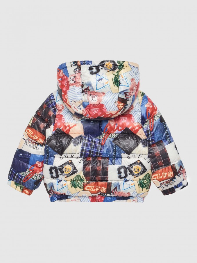 Jacket Boy Print Guess
