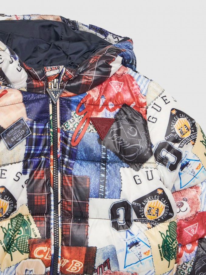Jacket Boy Print Guess
