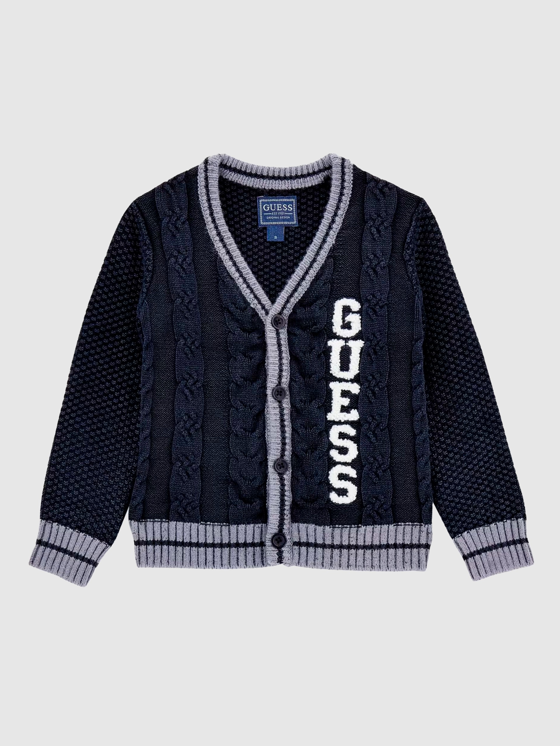 Chaqueta Niño Azul Marino Guess