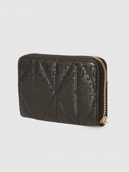 Monedero Mujer Negro Guess Monedero Mujer Negro Guess