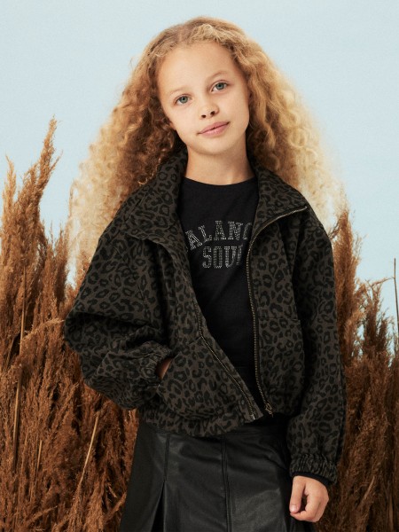 Jacket Girl Brown Name It