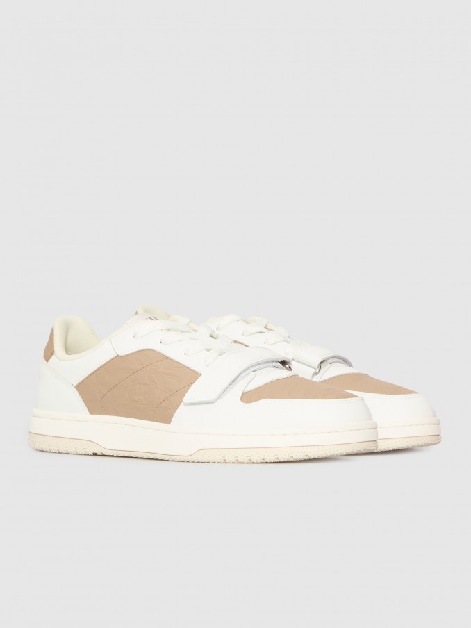 Sneakers Woman Beige Hugo Boss