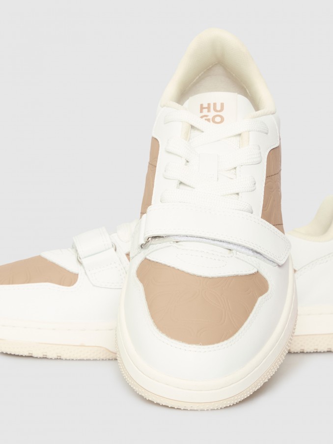 Tenis Mujer Beige Hugo Boss