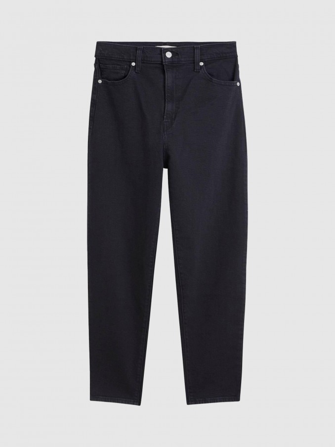 Pantalones Mujer Negro Levis