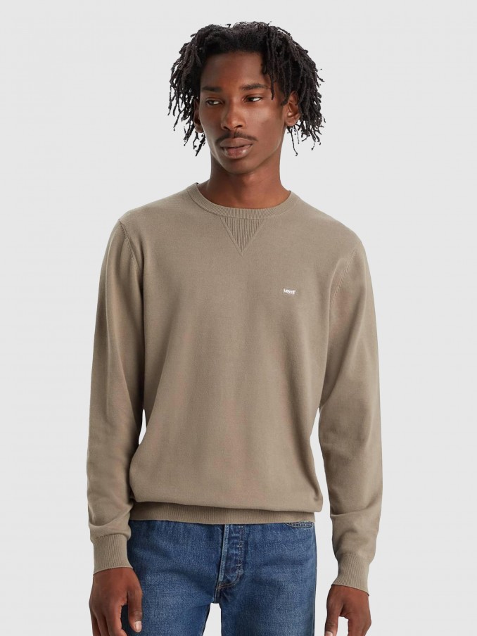 Pullover Man Brown Levis