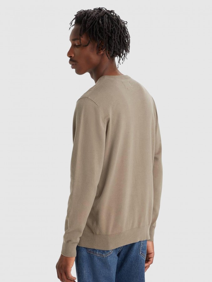 Pullover Man Brown Levis
