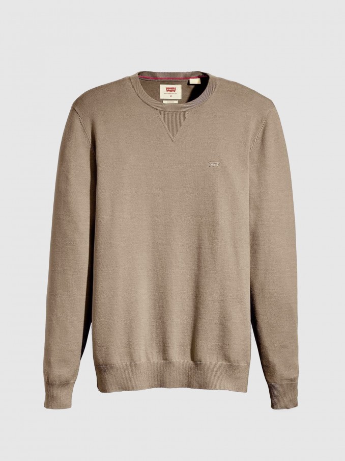 Sueter Hombre Marrn Levis