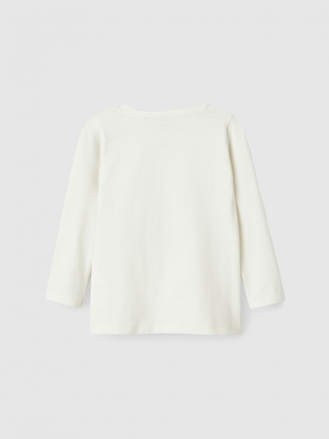 T-Shirt Girl White Name It