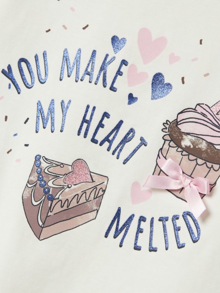 Camiseta Nia Blanco Name It