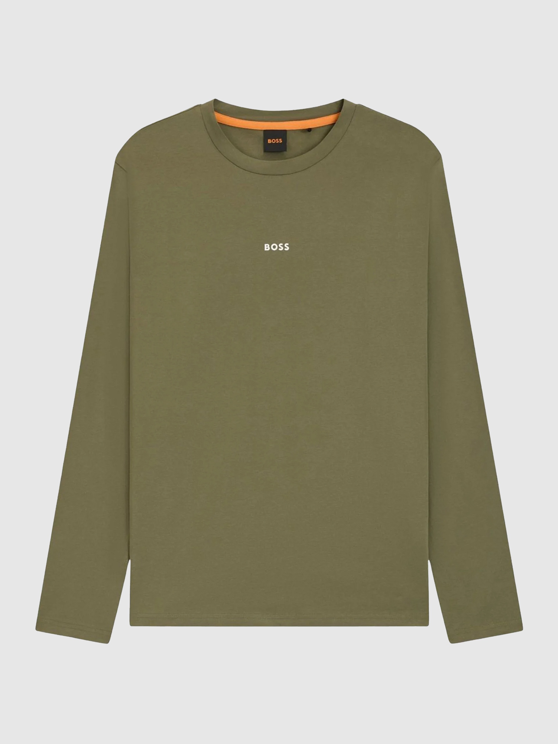 Pullover Man Green Boss Orange