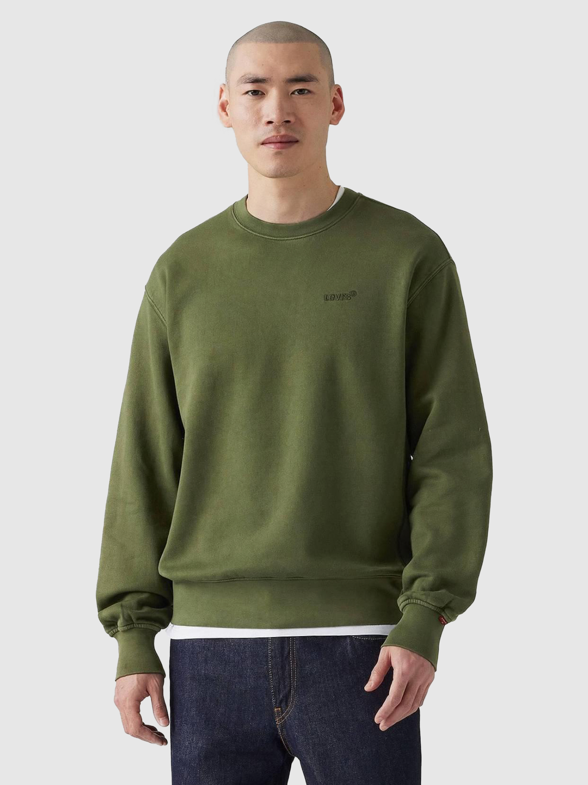 Jersey Hombre Verde Levis