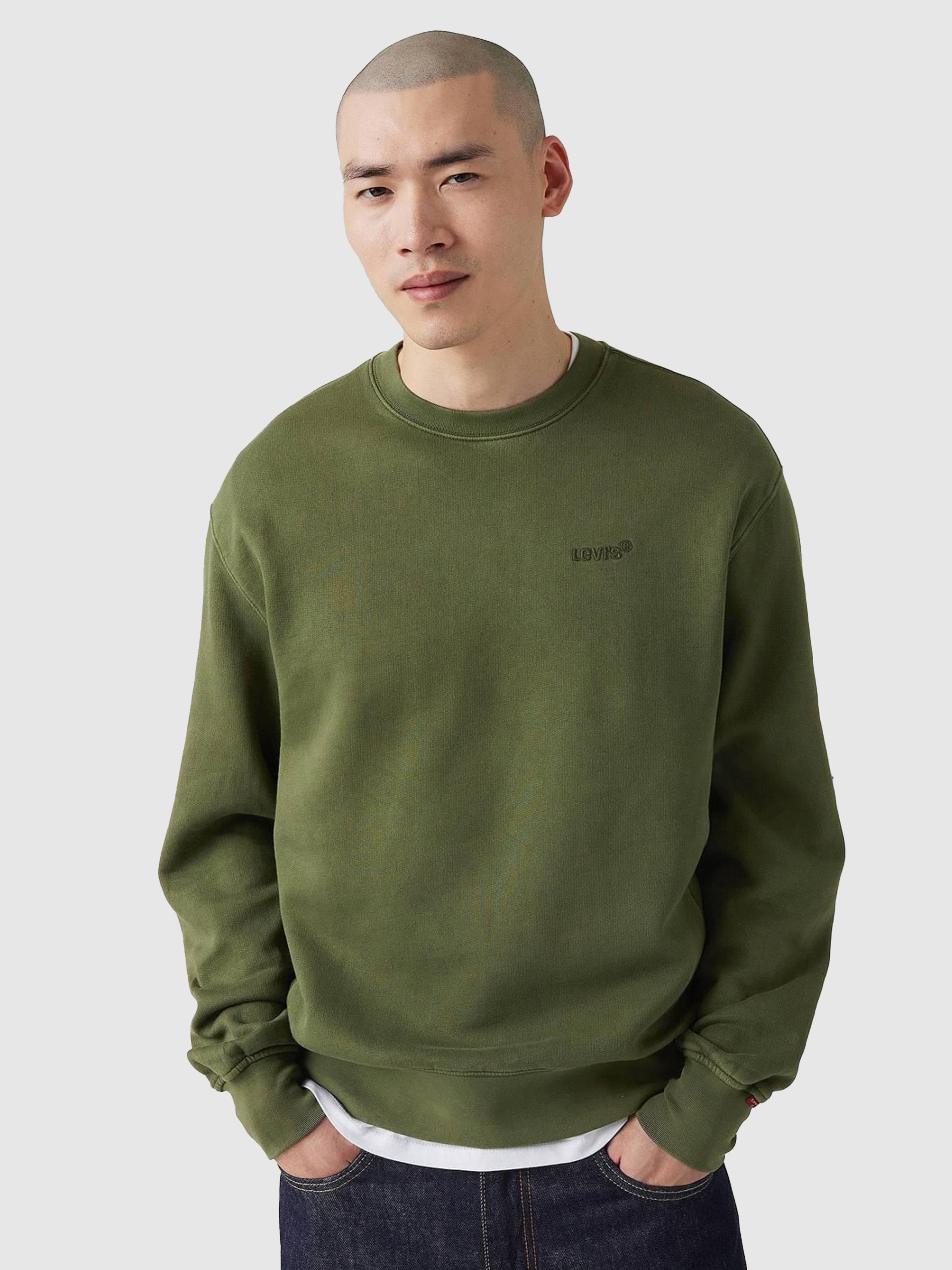 Jersey Hombre Verde Levis