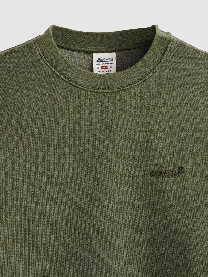 Jumper Man Green Levis