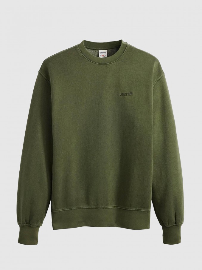 Jersey Hombre Verde Levis