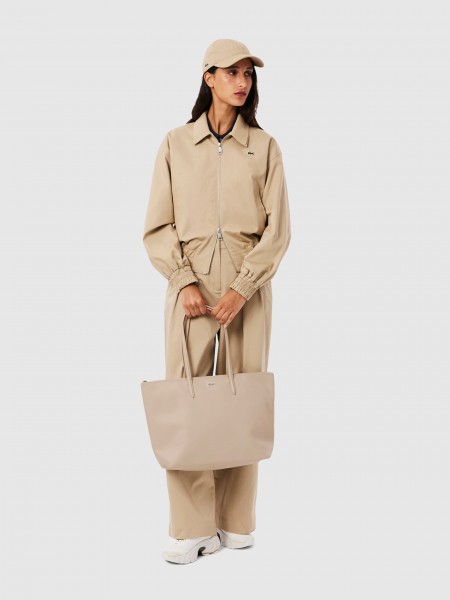 Shoppers Woman Taupe Lacoste
