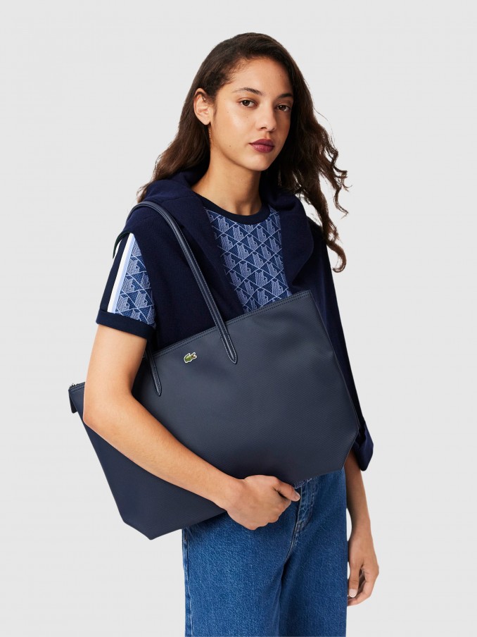 Shoppers Woman Navy Blue Lacoste
