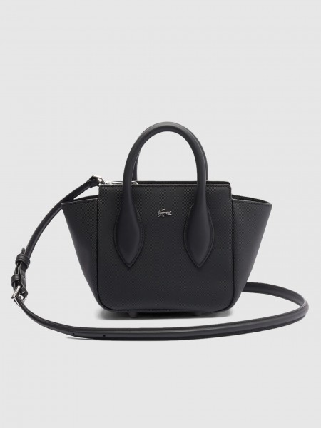 Handbag Woman Black Lacoste