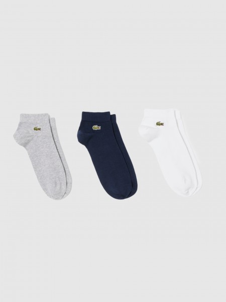 Calcetines Hombre Multicolor Lacoste