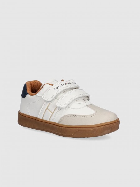 Sneakers Boy White Tommy Jeans Kids