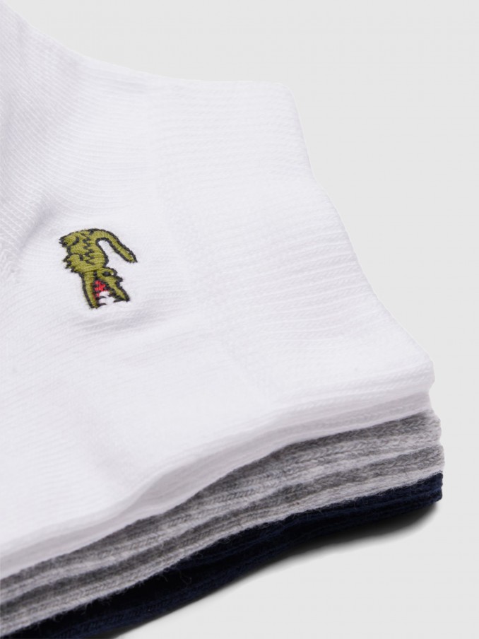 Calcetines Hombre Multicolor Lacoste