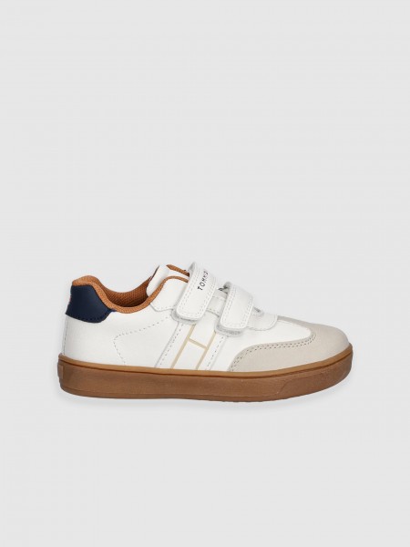 Sneakers Boy White Tommy Jeans Kids