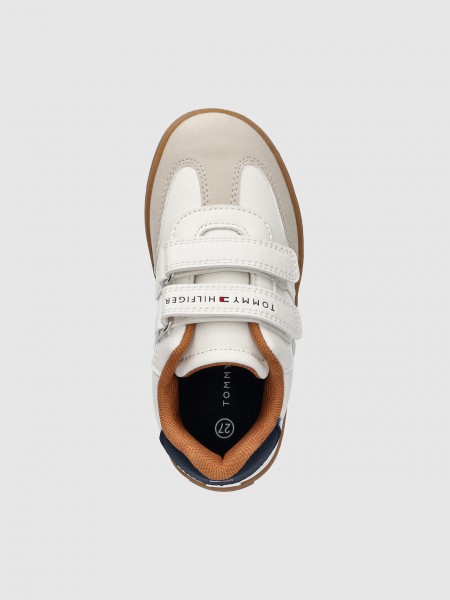 Sneakers Boy White Tommy Jeans Kids