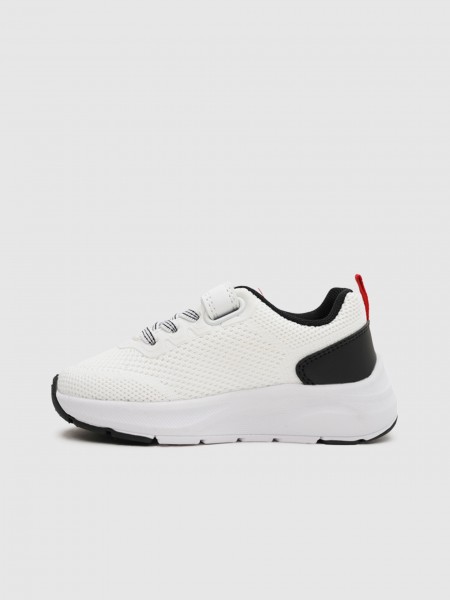 Tenis Niño Blanco Levis Tenis Niño Blanco Levis
