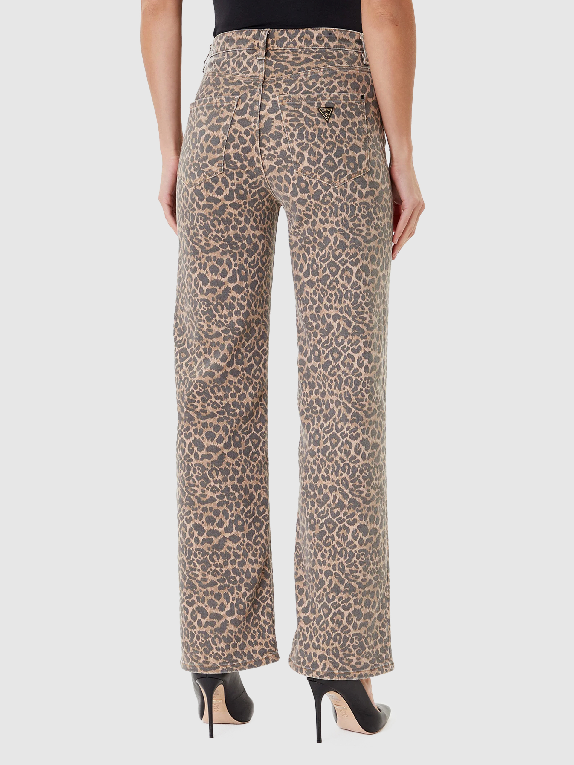 Pantalones Mujer Estampado Animal Guess