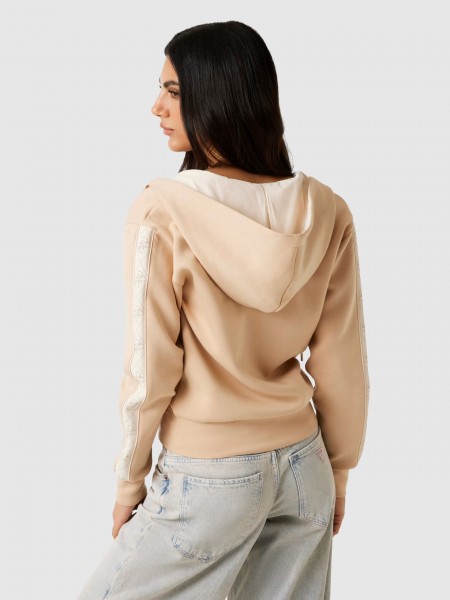 Jersey Mujer Beige Guess