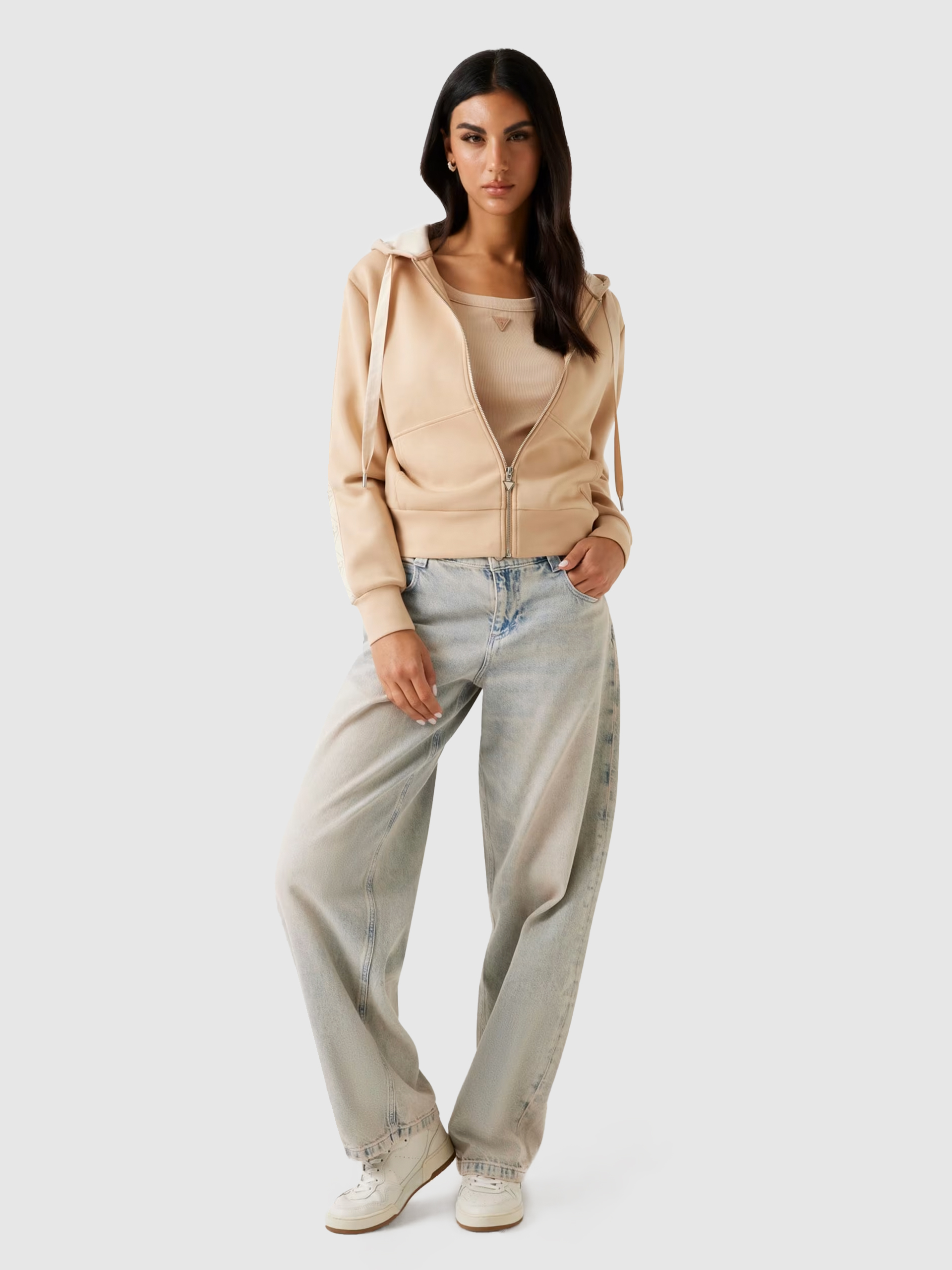 Jumper Woman Beige Guess