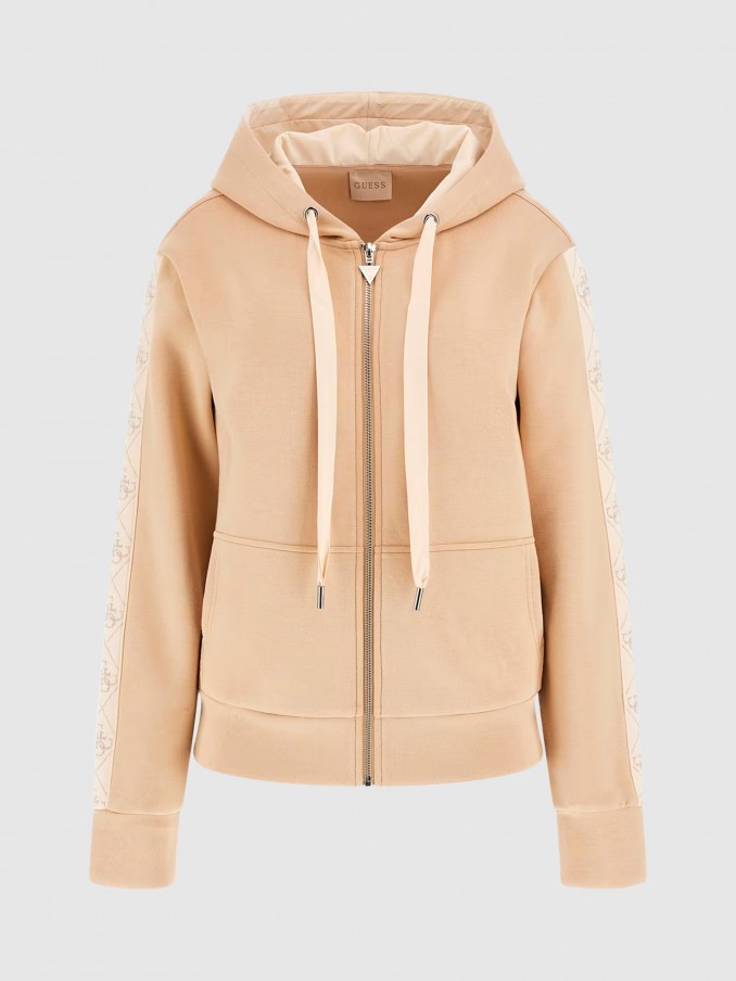 Jersey Mujer Beige Guess