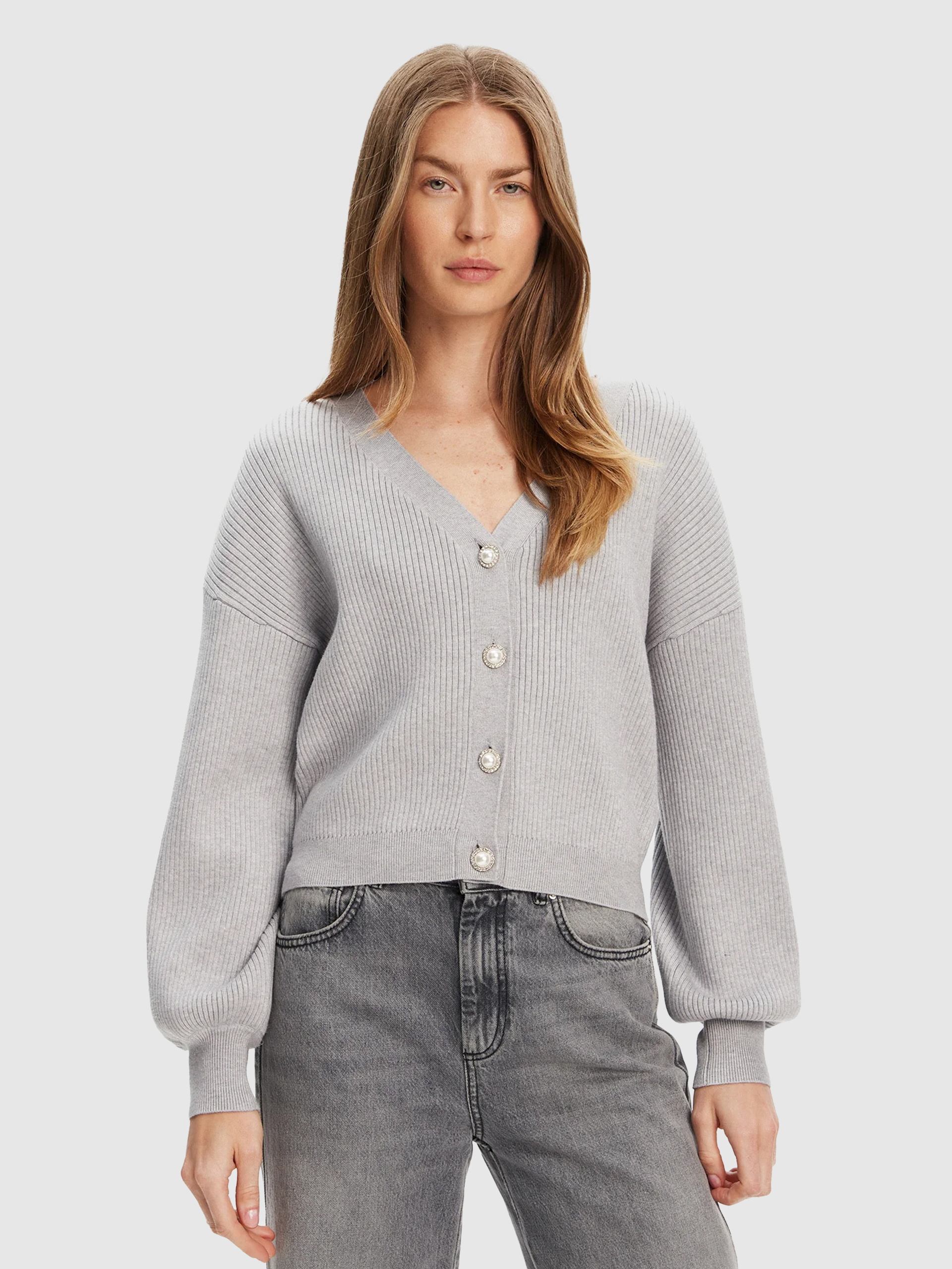 Chaqueta Mujer Gris Guess
