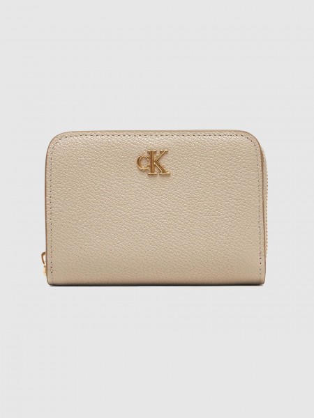 Coin Walle Woman Beige Calvin Klein
