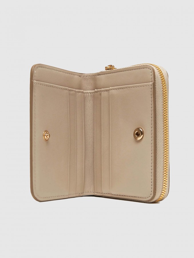 Coin Walle Woman Beige Calvin Klein