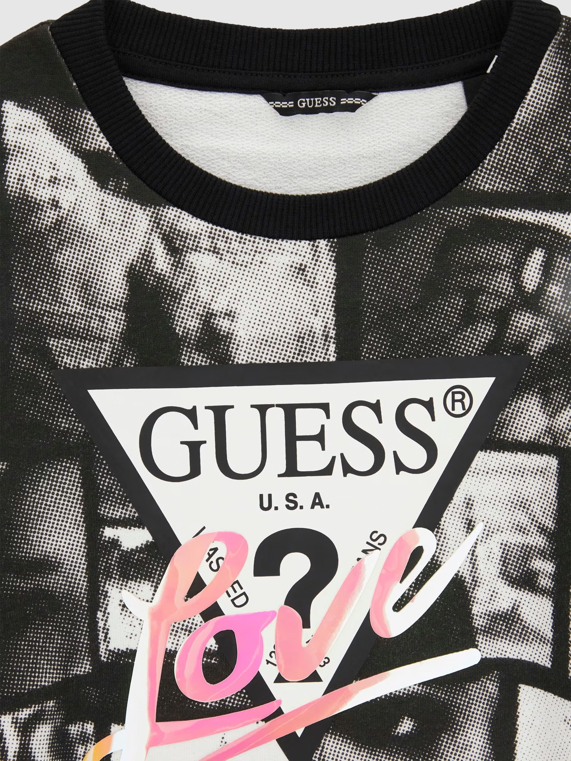 Jersey Niña Negro Guess