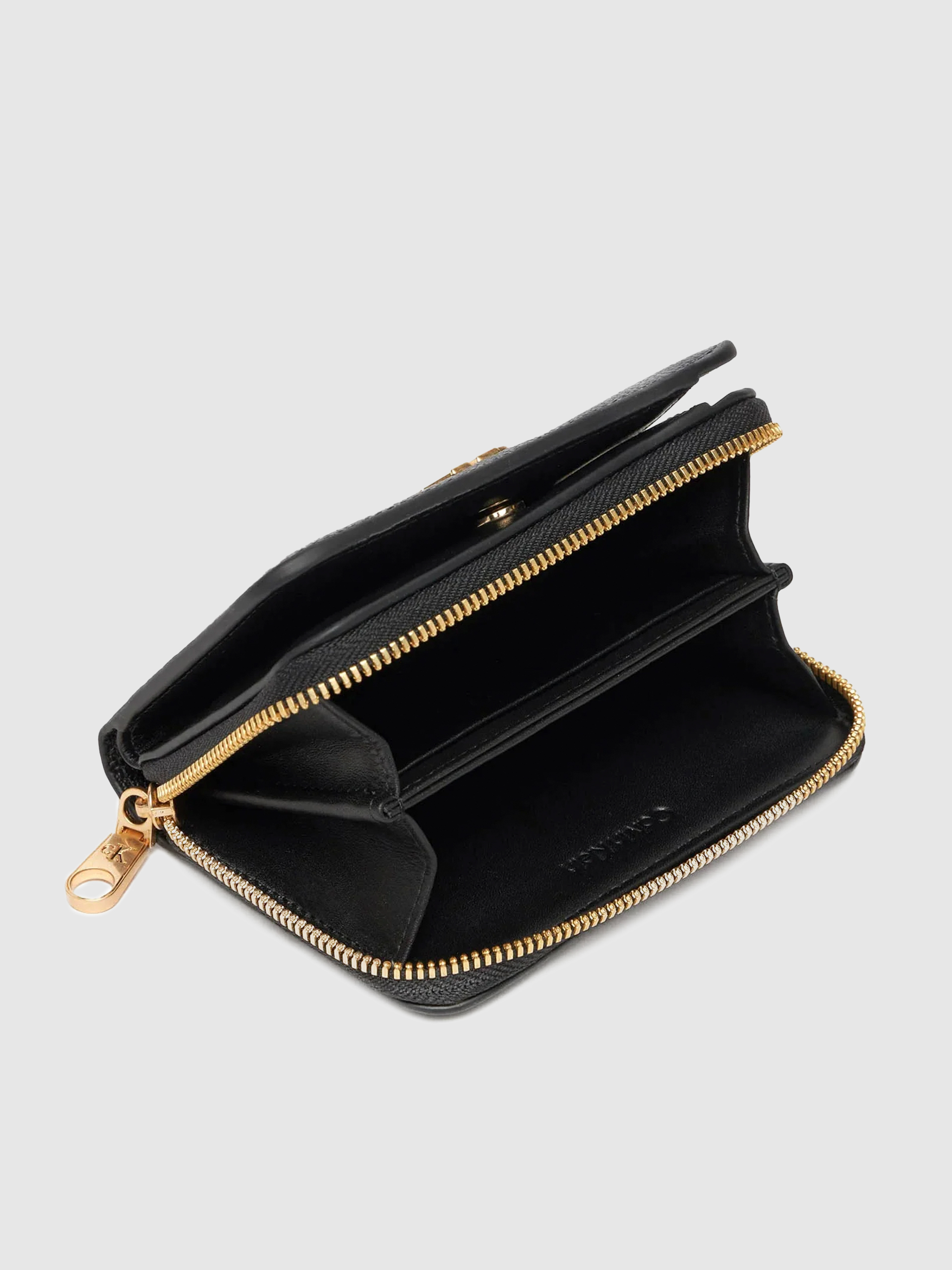 Monedero Mujer Negro Calvin Klein
