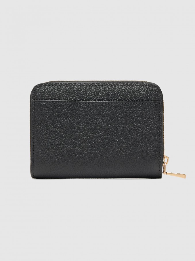 Monedero Mujer Negro Calvin Klein