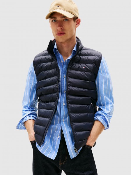Jacket Man Navy Blue Tommy Hilfiger