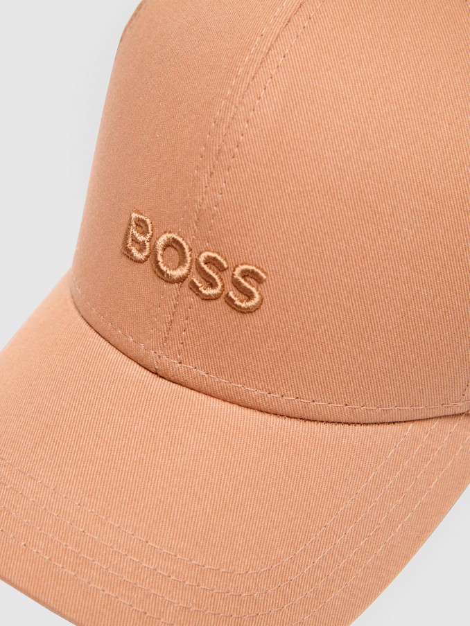 Hats Woman Beige Hugo Boss