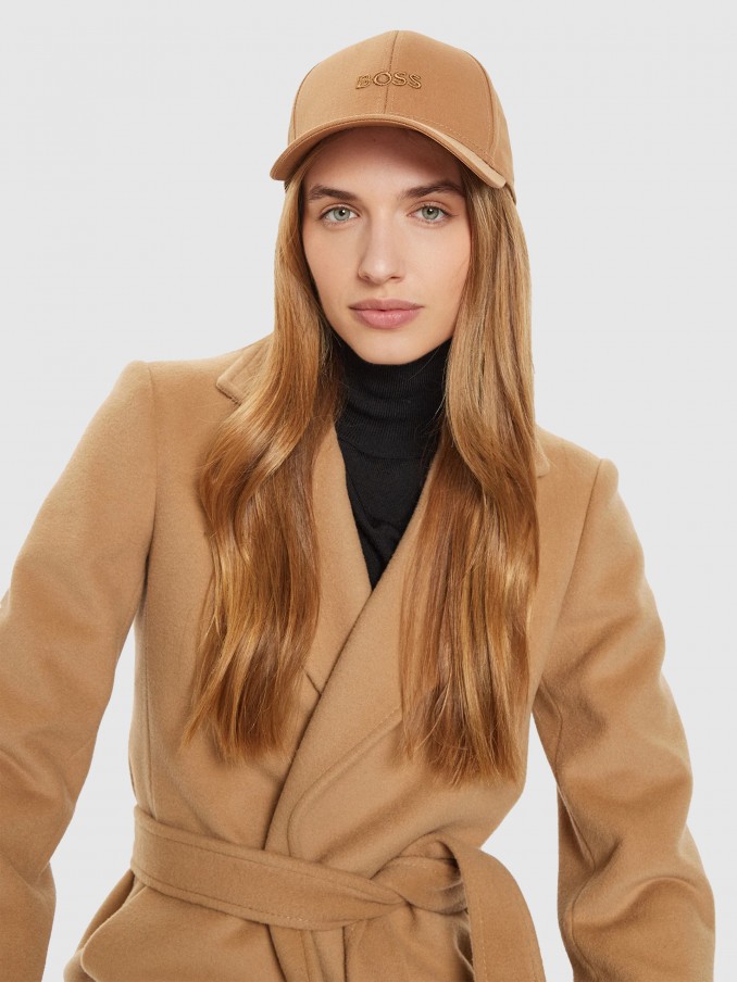 Hats Woman Beige Hugo Boss