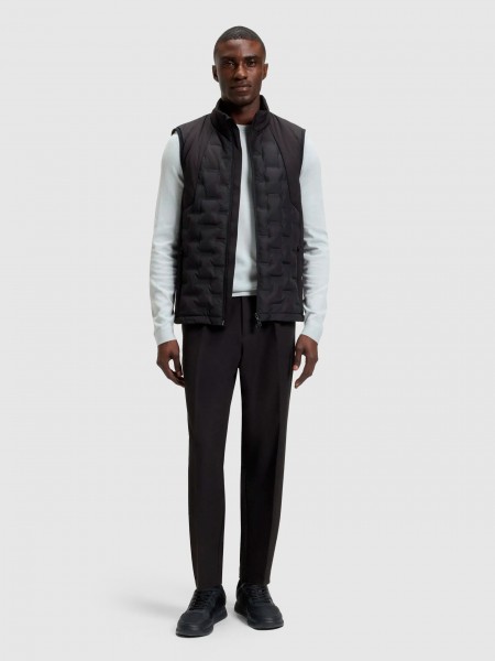 Sneakers Man Black Boss Orange