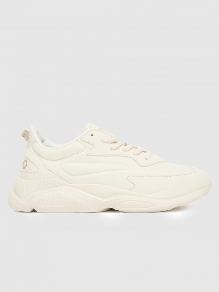 Sneakers Woman Cream Hugo Boss