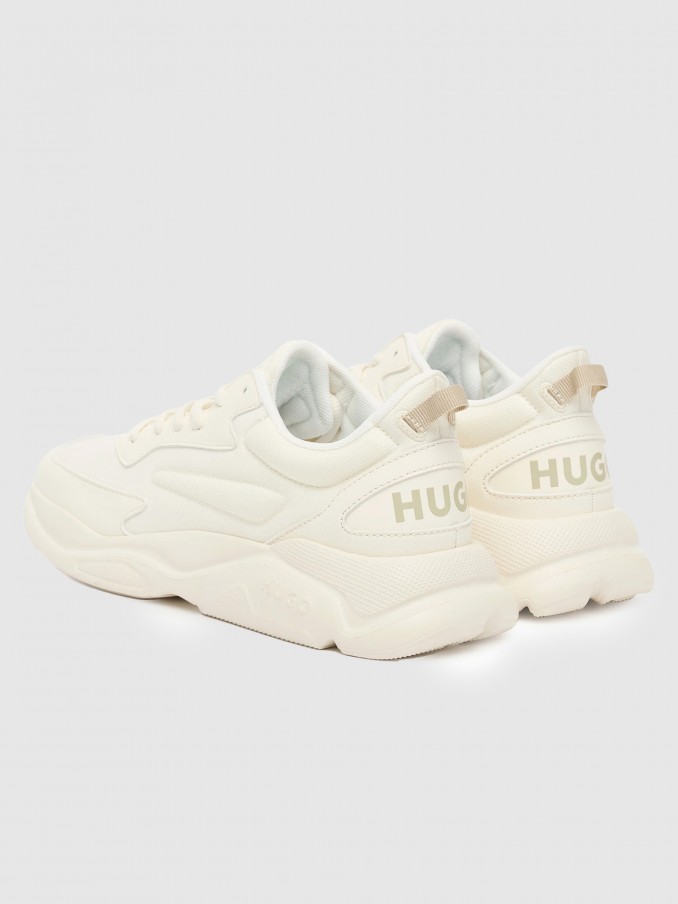 Tenis Mujer Crema Hugo Boss