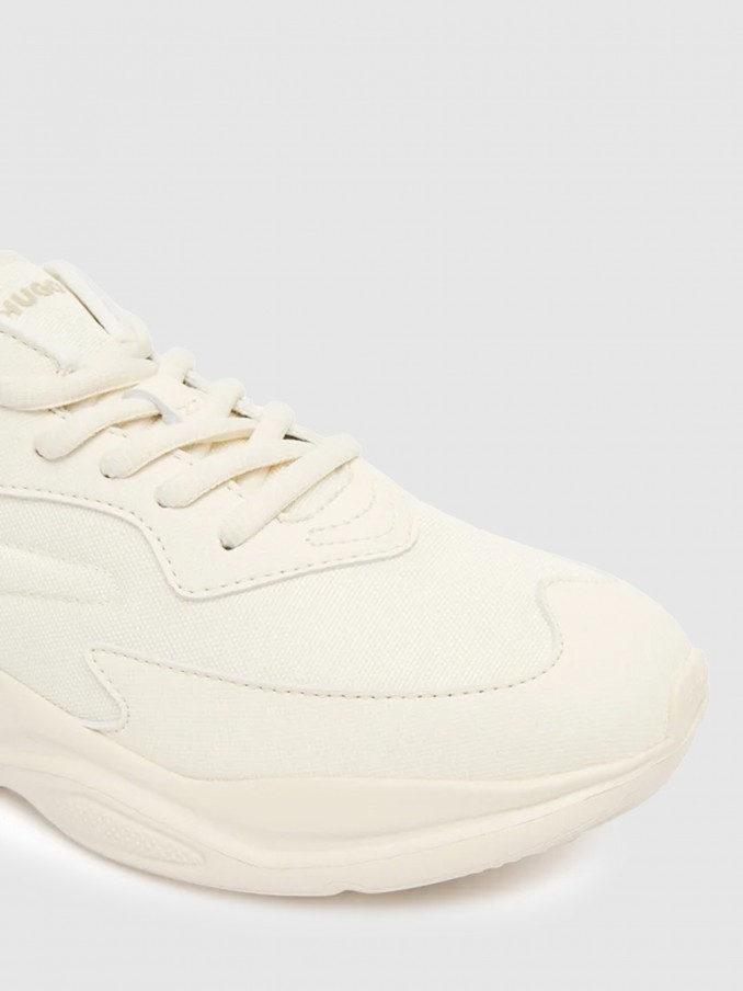 Tenis Mujer Crema Hugo Boss