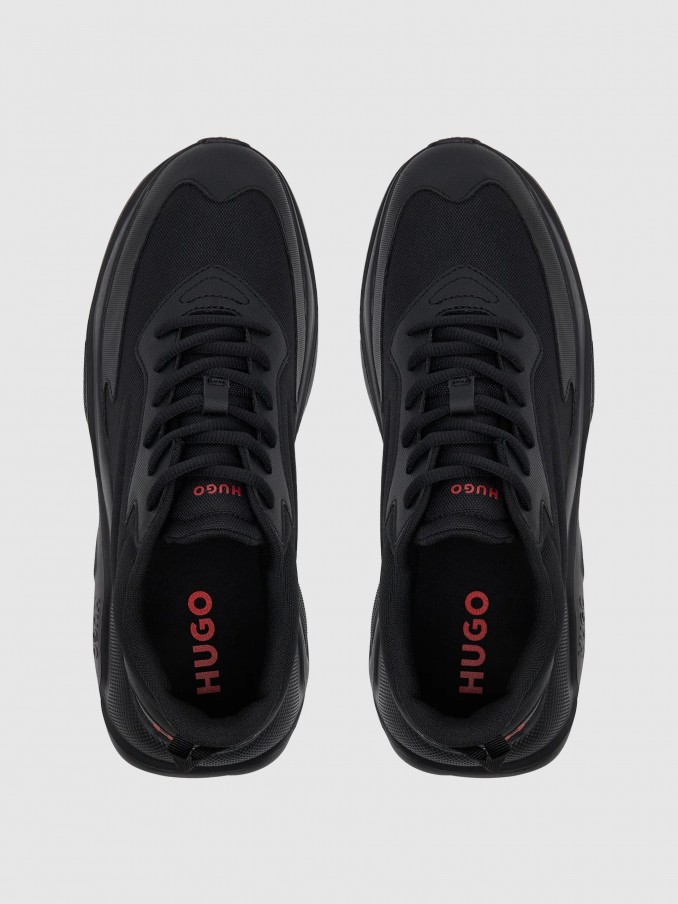 Tenis Hombre Negro Hugo Boss