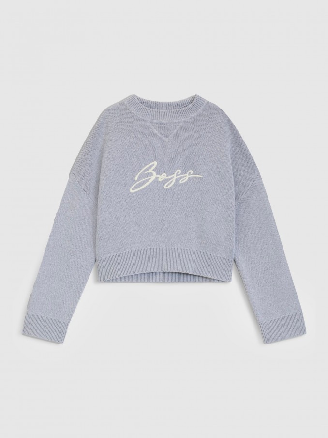 Jumper Woman Grey Boss Orange