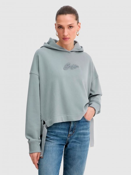 Jersey Mujer Gris Boss Orange